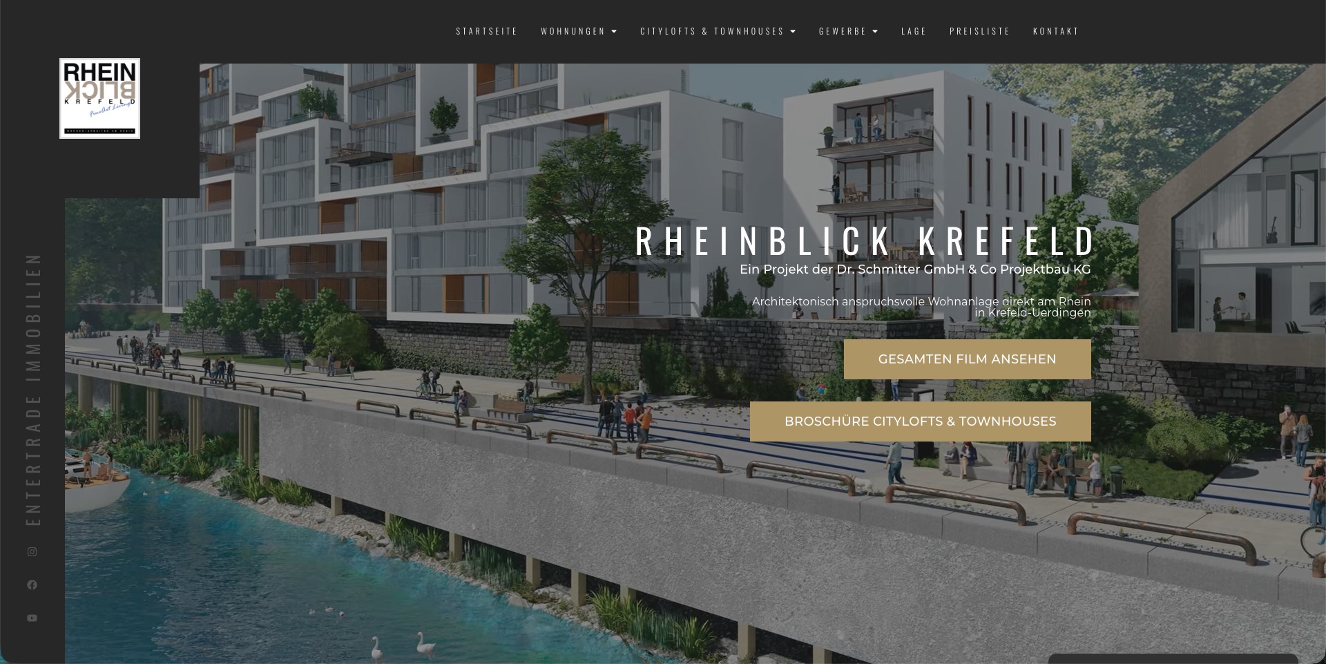 Rheinblick Krefeld Screenshot